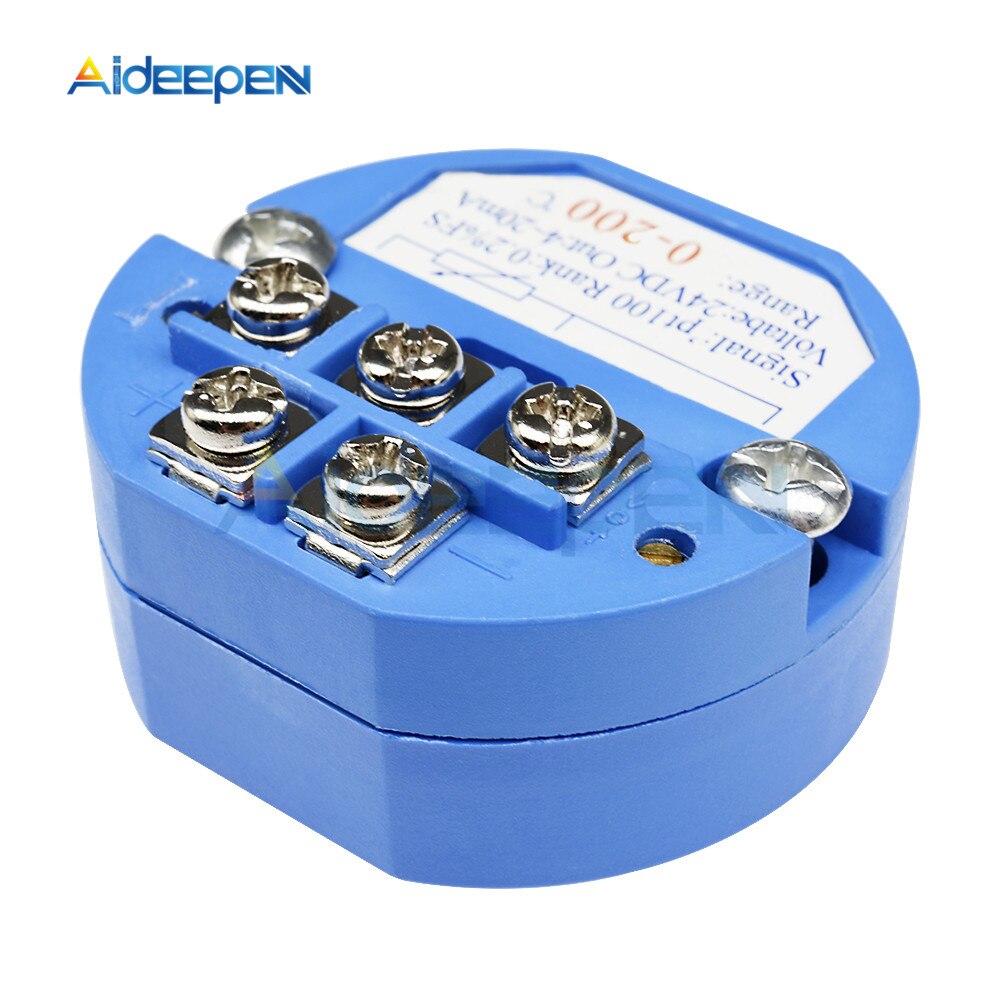 RTD PT100 SBW Temperature Sensor Transmitter 0 200 Degree Range Temper ...