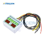 ST3012  50~110C Dual LED Temperature Controller Meter Detector NTC 10K Sensor Probe 24V Digital Thermometer Monitor Switch