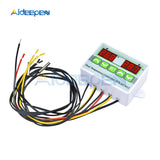 ST3012 DC 12V Dual Digital Thermometer Temperature Controller 10A Thermostat Incubator Control Microcomputer Dual Probe Sensor