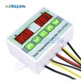 ST3012 DC 24V LED Digital Thermostat Temperature Controller Regulator Incubator Heating Cooling Control Meter Red Red Display on AliExpress