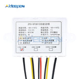 ST3012 LED Digital Thermostat Dual Display 10A Temperature Controller Thermometer DC 12 24 220 V Thermo Control with NTC Sensor