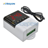STC 1000 DTC 1200 110V 220V 12V 24V Digital Temperature Controller Thermoregulator Thermostat with Heater Cooler for Incubator on AliExpress