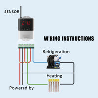 STC 1000 DTC 1200 110V 220V 12V 24V Digital Temperature Controller Thermoregulator Thermostat with Heater Cooler for Incubator on AliExpress