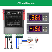 STC 1000 STC1000 LED Digital Thermostat Temperature Controller for Incubator Regulator Relay Heating Cooling 12V 24V 110V 220V on AliExpress