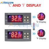 STC 3000 DC 24V 10A LED Digital Temperature Controller Thermostat Thermometer Temperature Control Switch Sensor Heating Cooling
