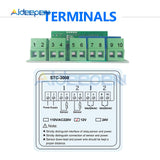 STC 3008 Dual Digital Temperature Controller Two Relay Output Thermostat with Sensor DC12V 24V AC110 220V Home Fridge Cool Heat