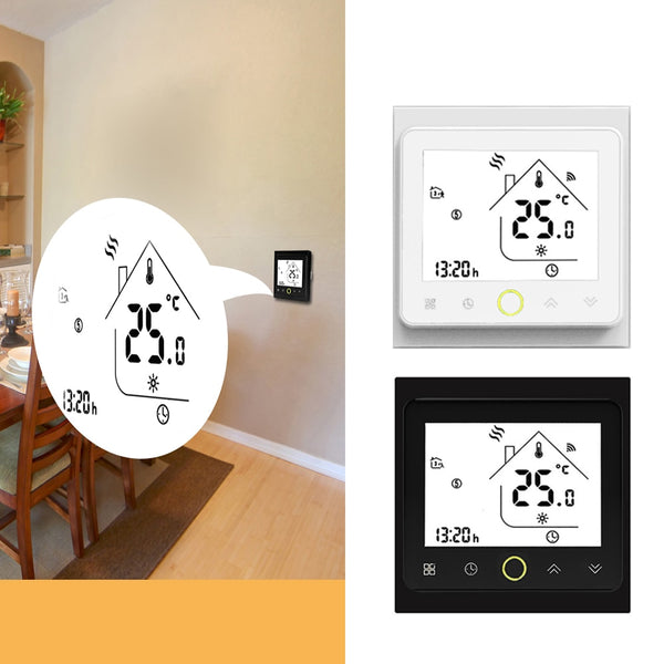 Smart Thermostat Temperature Controller for Water/Electric floor Heating Water/Gas Boiler Works with Alexa Google Home on AliExpress
