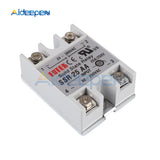 Solid State Relay Module SSR 25AA SSR 25 AA SSR 25A 80 250VAC Input to 24 380VAC Output Industry Control