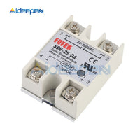 Solid State Relay Module SSR 25DA 25A 3 32V DC to 24 380V AC SSR 25DA Solid State Power Supply Relay Board