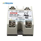 Solid State Relay SSR 25AA SSR 40AA 25A 40A AC Control AC Relais 80 280V AC TO 90 480V AC SSR 25AA 40AA