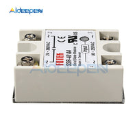 Solid State Relay SSR 40AA 40A Actually 80 280V AC TO 90 480V AC SSR 40AA Relay Solid State