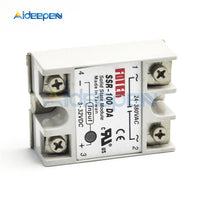 Solid State Relay SSR 60DA SSR 75DA SSR 1000DA 60A 75A 100A Actually 3 32V DC TO 24 380V AC SSR 60DA 75DA 100DA