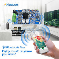 TDA7492P 50W+50W Dual Channel Amplifier Wireless Bluetooth 4.0 Audio Receiver Digital Amplifier Board 2.1 Interface 8 ~ 25V DC