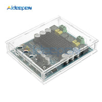TPA3116D2 Audio Bluetooth 4.0 Amplifier Board Dual channel DC12 24V 2X120W Hifi Amplifier Board with Acrylic Case