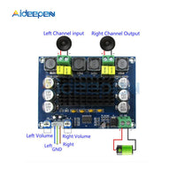 TPA3116D2 Dual channel Stereo High Power Digital Audio Power Amplifier Board 2x120W DC24V