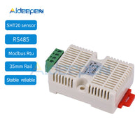 Temperature and Humidity Transmitter RS485 Serial Communica Temperature Sensors Modbus RTU Acquisition Module SHT20