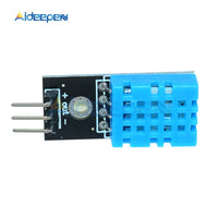 Temperature and Relative Humidity Sensor DHT11 Module with Cable Doupont Cable 5V
