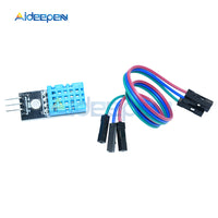 Temperature and Relative Humidity Sensor DHT11 Module with Cable Doupont Cable 5V