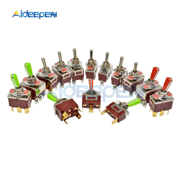 Toggle Switch E TEN(C)1322/1221/1321/1122/1021/1121/223 E TEN(A)9310/9210 2/3/4/6/9/12 Pin ON ON ON OFF ON Switch Waterproof Cap