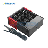 Two Relay Output LED Digital Temperature Controller STC 1000 110V 220V 12V 72V 24V Thermoregulator Thermostat with Heater Cooler