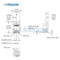 Ultra Small Size MP1584EN DC DC Step Down Power Supply Module 1.5A Buck Converter Adjustable 3.3V 4V 5V