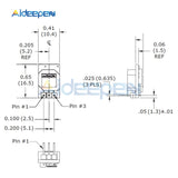 Ultra Small Size MP1584EN DC DC Step Down Power Supply Module 1.5A Buck Converter Adjustable 3.3V 4V 5V