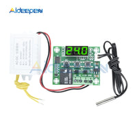 W1209 AC 110V 220V Green Display Thermostat Digital Temperature Control Switch Thermometer Thermo Controller Heat Cool Temp