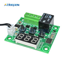 W1209 Blue LED Digital Thermostat Temperature Control Switch Module DC 12V Thermometer Thermo Controller Waterproof NTC Sensor