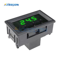 W1209 DC 12V Digital LED Thermostat Temperature Control 0.28 Inch Thermometer Thermo Controller Switch Module + NTC Sensor Green