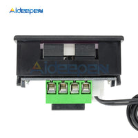 W1209 DC 12V Digital LED Thermostat Temperature Control 0.28 Inch Thermometer Thermo Controller Switch Module + NTC Sensor Green