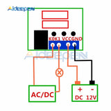 W1209 DC5V Thermostat Temperature Controller Regulator Switch Control Dual LED Digital Display Waterproof Sensor Module