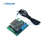 W1209 DC5V Thermostat Temperature Controller Regulator Switch Control Dual LED Digital Display Waterproof Sensor Module