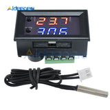 W1209 W1209WK DC 12V AC 110 220V Thermostat Temperature Control LED Digital Thermometer Thermo Switch Tester Module NTC Sensor