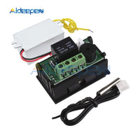 W1209WK DC 12V Digital Thermostat Temperature Controller Regulator NTC Sensor Meter  AC 110V 220V Transformer Power Module