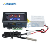 W1209WK DC 12V Digital Thermostat Temperature Controller Regulator NTC Sensor Meter  AC 110V 220V Transformer Power Module