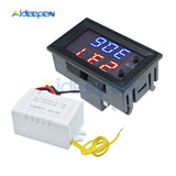 W1209WK DC 12V Digital Thermostat Temperature Controller Regulator NTC Sensor Meter  AC 110V 220V Transformer Power Module
