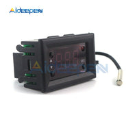 W1218 DC 12V LED Digital Thermostat Temperature Controller Regulator Thermometer Monitor Red Display for Incubator