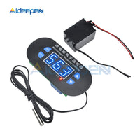 W1308 AC 220V Blue LED Display Digital Thermostat Thermoregulator Temperature Controller Cool Heat Switch with Sensor Probe