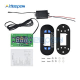 W1308 AC 220V Blue LED Display Digital Thermostat Thermoregulator Temperature Controller Cool Heat Switch with Sensor Probe