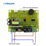 W1411 AC 110V 220V DC 12V 10A LED Digital Temperature Controller Thermostat Control Switch Real Time Temperature Regulator