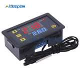 W3001 W3002 W3230 LED Digital Thermostat Temperature Controller AC 110V 220V DC12V 24V Thermoregulator Heating Cooling Control