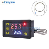 W3230  60~500℃ DC 5V 12V 24V 110V 220V AC Digital Temperature Controller LED Display Thermostat With Heating Cooling Switch on AliExpress