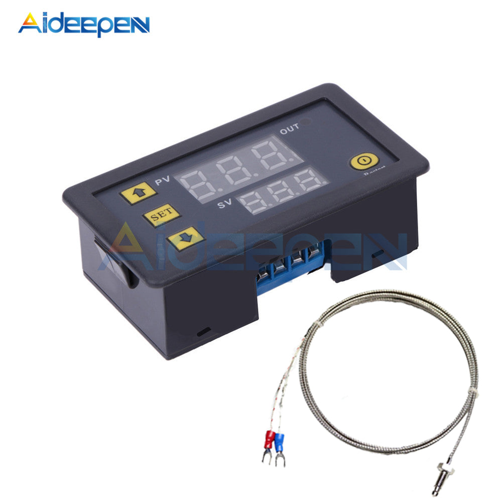 W3230 60~500℃ DC 5V 12V 24V 110V 220V AC Digital Temperature Controlle ...