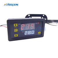 W3230 AC 110V 220V DC12V 24V Digital Thermostat Temperature Controller Regulator Heating Cooling Control Instruments LED Display