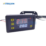 W3230 AC 110V 220V DC12V 24V Digital Thermostat Temperature Controller Regulator Heating Cooling Control Instruments LED Display