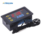 W3230 DC 24V 20A Digital Thermostat Temperature Controller Regulator Heating Cooling Control Instruments LED Red Blue Display