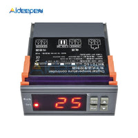 WH7016C DC 12V 24V AC 220V 10A LCD Digital Temperature Controller Regulator Thermostat Switch Thermometer with Sensor Probe