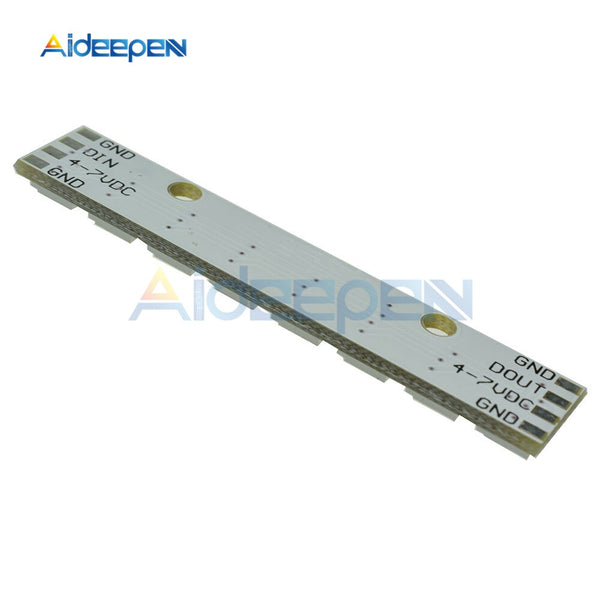 WS2812 WS2812B WS 2811 5050 RGB LED Lamp Panel Module 5V 8 Channel 8 B ...