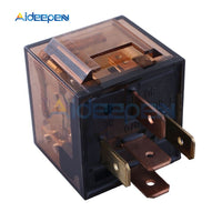 Waterproof Automotive Relay DC 12V 80A 5Pin SPDT Car Control Device Car Relays High Capacity Switching