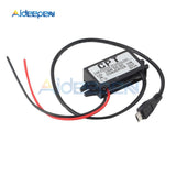 Waterproof DC DC Buck Converter Voltage Regulator 8 22V to 5V 3A 15W 12V to 5V Car Power Supply Volt Transformer with Micro USB